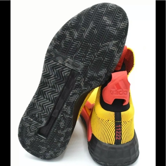 NEW Adidas N3xt L3V3l Mens Basketball Shoes Gold - Picture 5 of 8